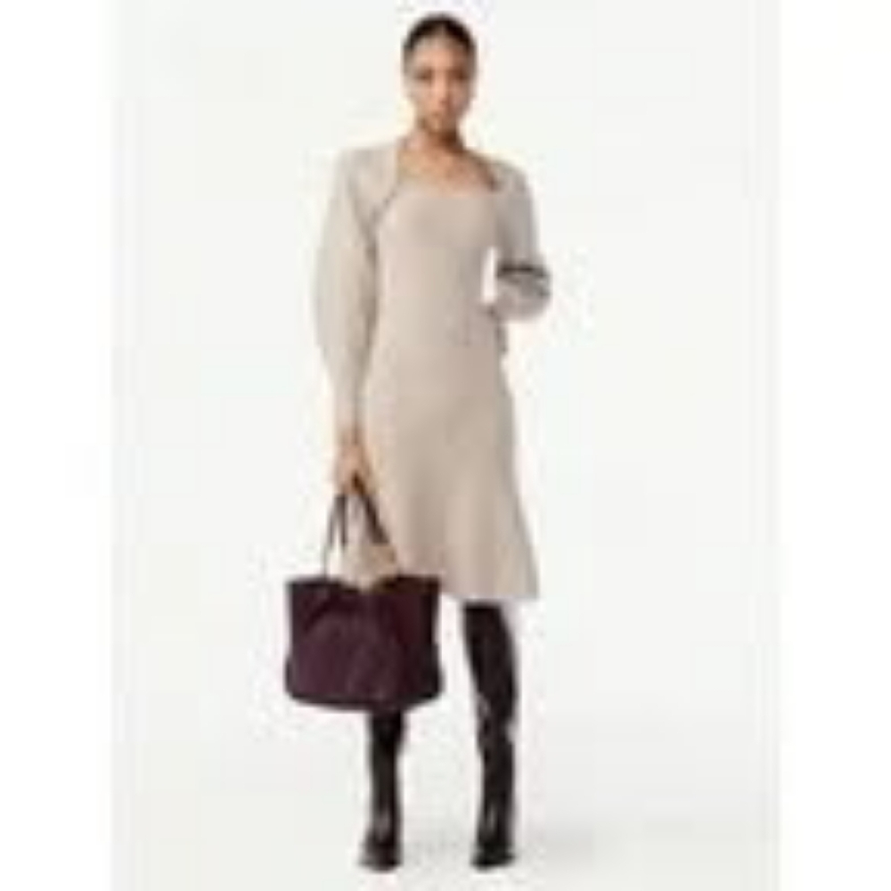 Scoop- Square-Neck Sweater Dress, great quality!Item from personal closet.😉